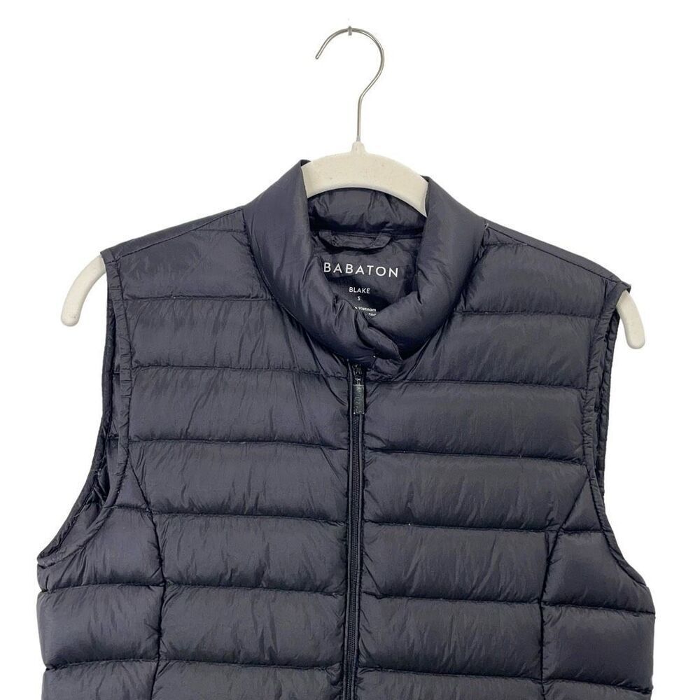 Aritzia Babaton Blake down puffer vest Size S black - Picture 3 of 12
